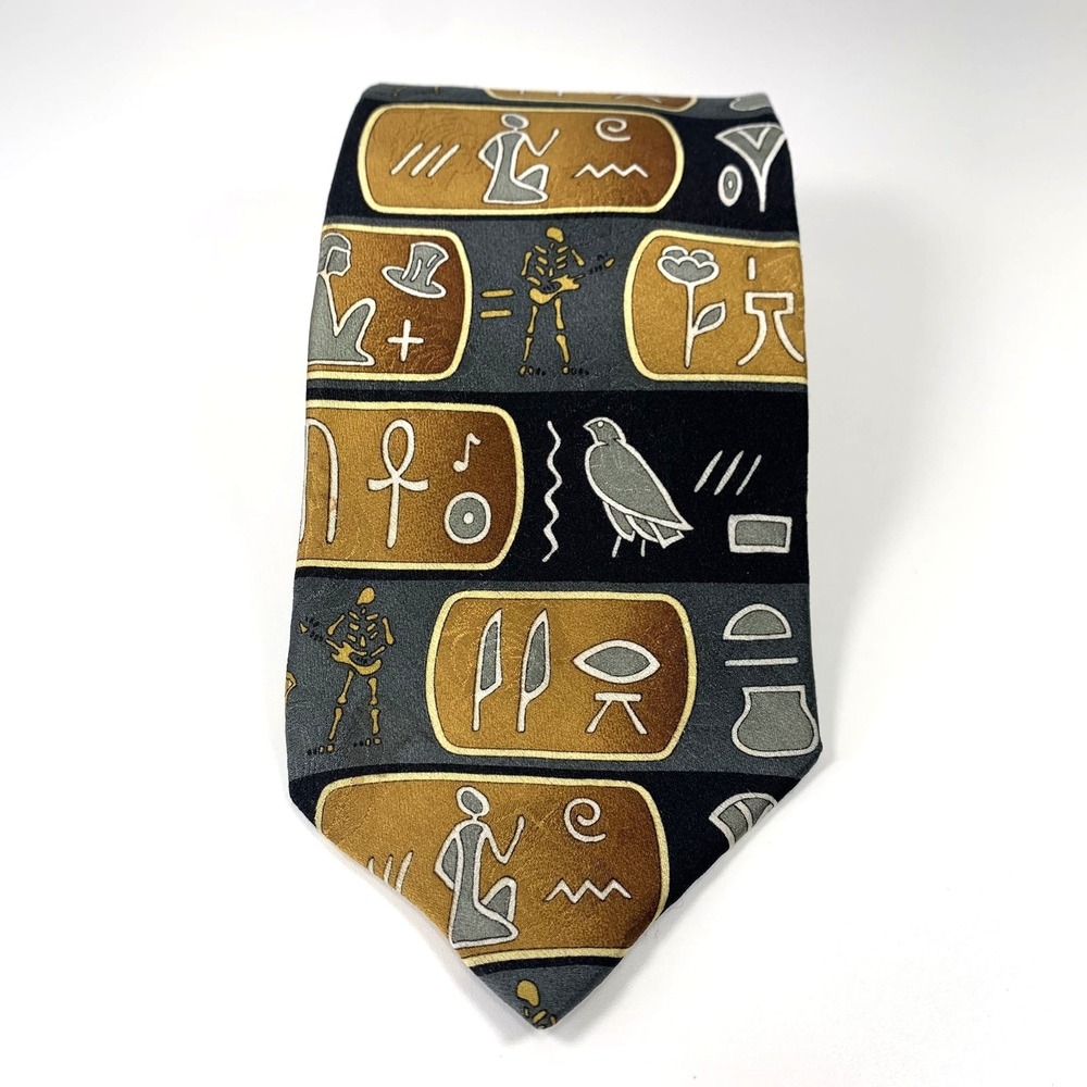 Grateful‎ Dead Band Mens Tie 'Egypt '78 Second Set' Design Silk Dead Head RARE - Picture 6 of 6